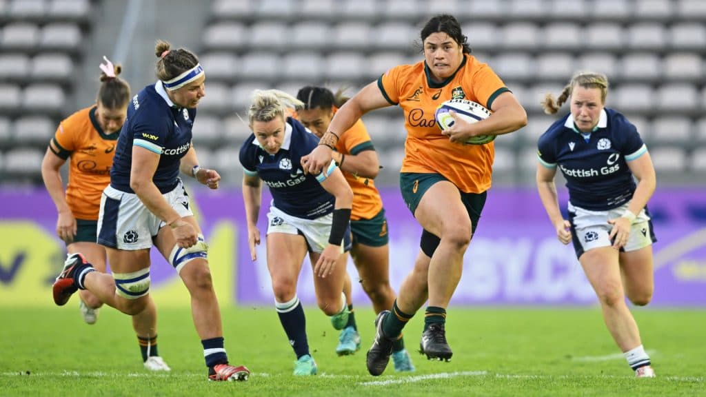 Eva Karpani, a un paso de los 50 Tests con Wallaroos ante Escocia