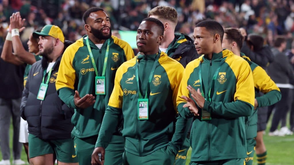 Cobus Reinach apoya a Moyo en su debut con los Springboks