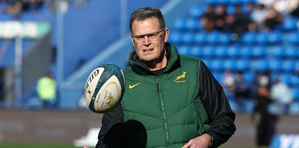 Rassie Erasmus explicó el retraso en el entrenamiento grupal de los Springboks