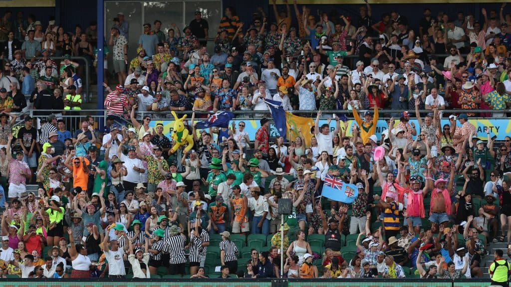 El Perth SVNS celebra los 100 días con shows estelares rumbo al torneo 2027
