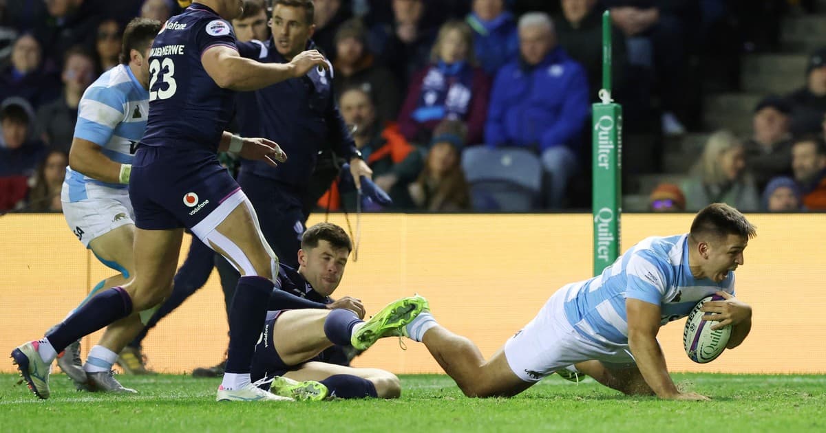 Escocia busca revancha ante Los Pumas tras la derrota en Murrayfield
