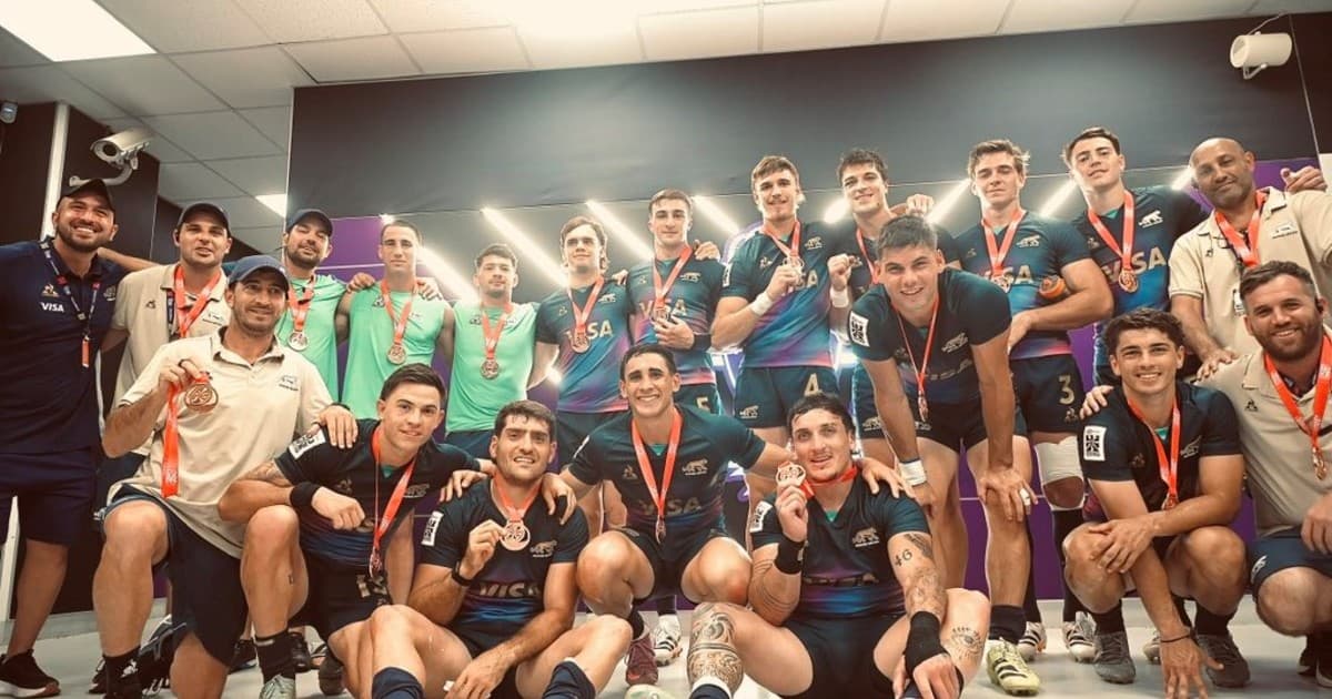 Los Pumas 7's se quedaron con el bronce tras vencer a Fiji en Valladolid
