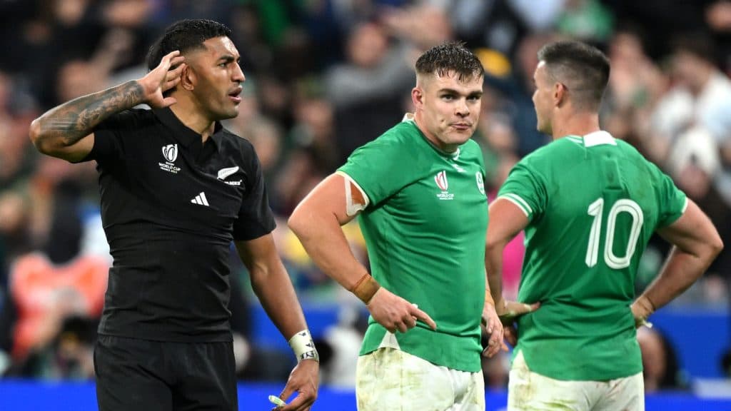 Se enfrían las expectativas sobre la rivalidad All Blacks-Ireland tras el Mundial 2023