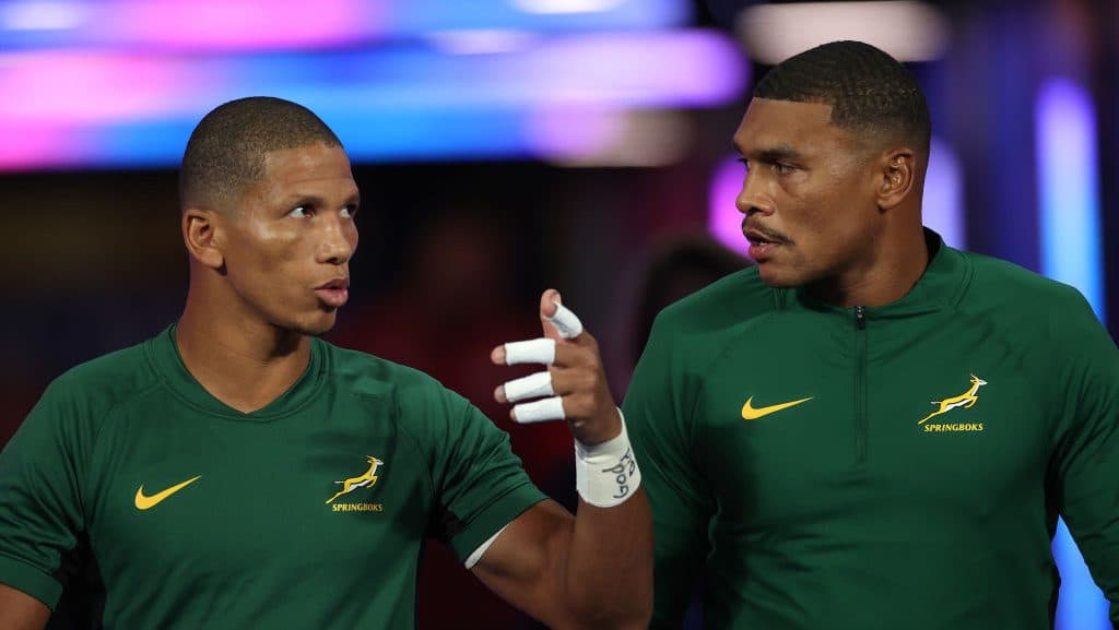 Springboks confirman dos cambios de último momento para enfrentar a los All Blacks