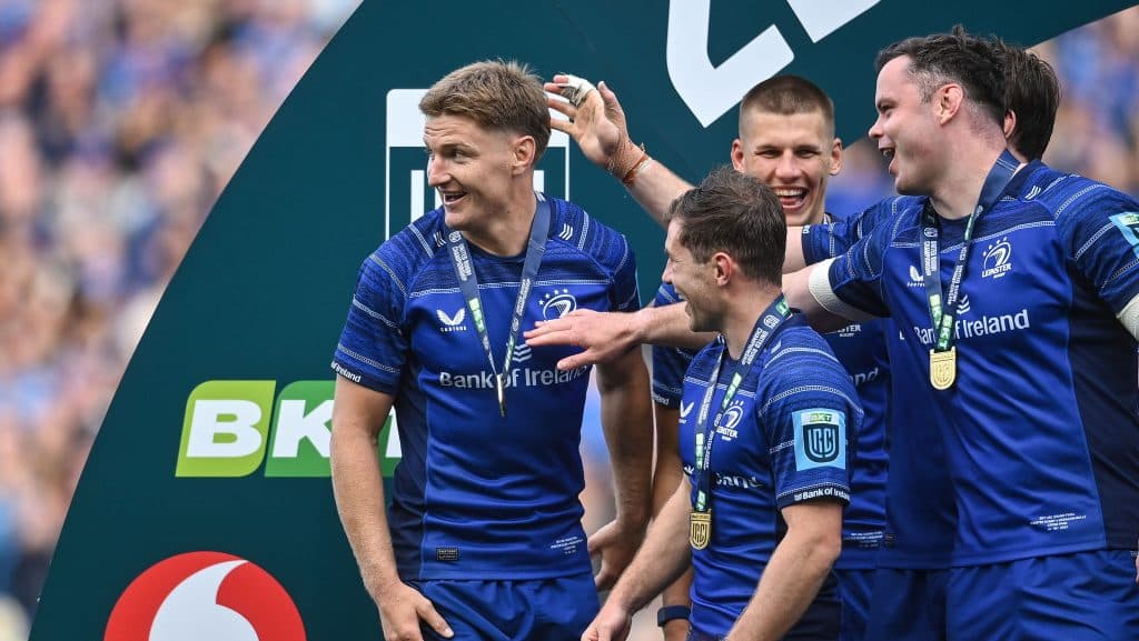 Jordie Barrett no descarta volver a Leinster para buscar la Champions Cup