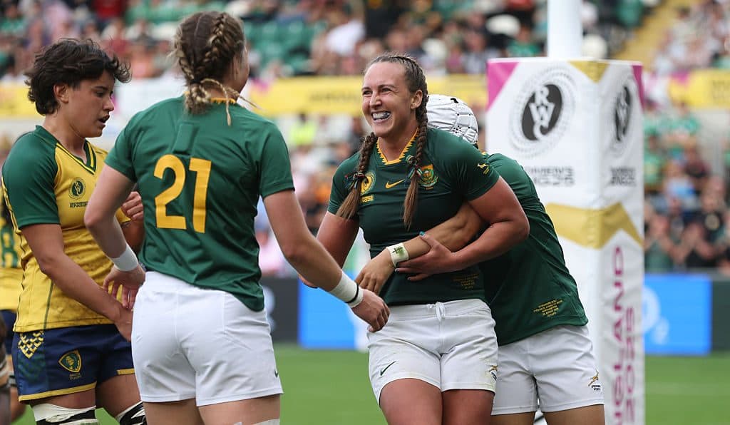 Las Springbok Women golearon a Fijiana y mostraron un juego más suelto