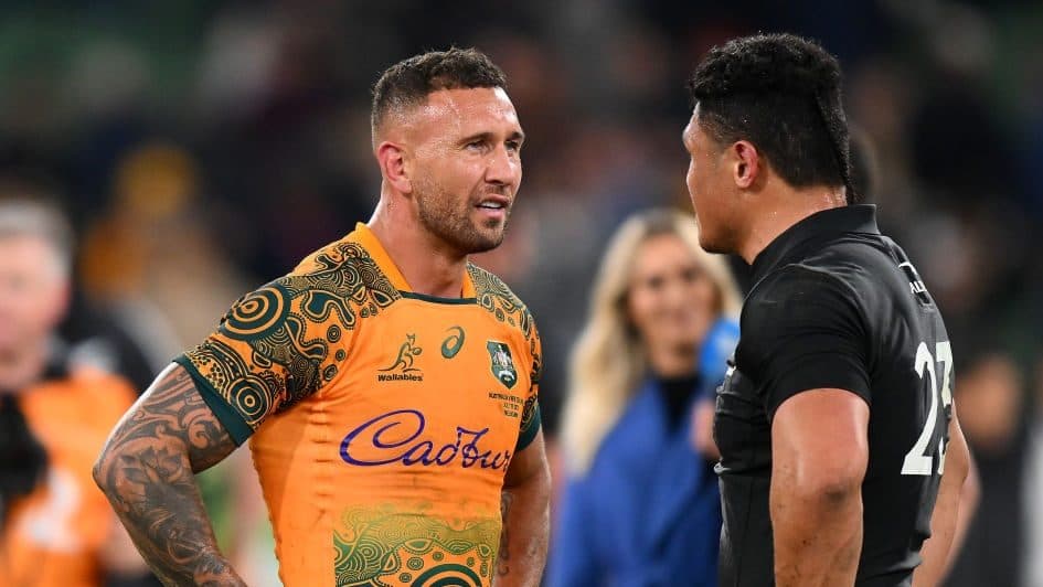 Quade Cooper se suma al equipo de transmisiones de los All Blacks en 2026