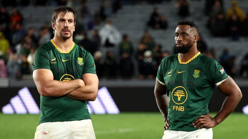 Sudáfrica baja a Kolisi y Etzebeth antes de enfrentar a Inglaterra