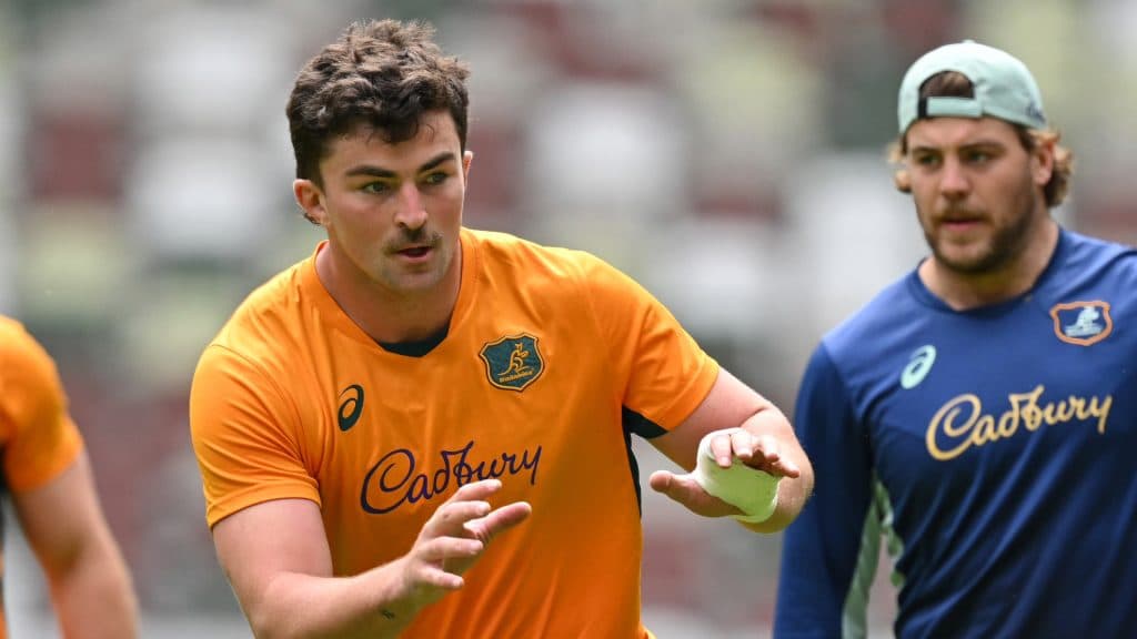 Entrenamiento intenso: Williams termina golpeado por un compañero en los Wallabies