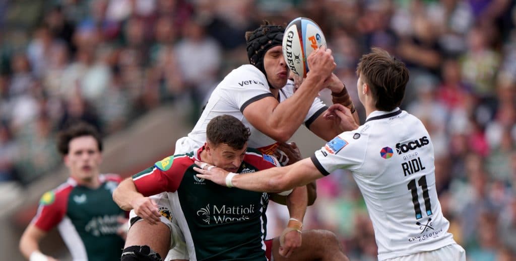 Exeter Chiefs se impone en Leicester con liderazgo del pack