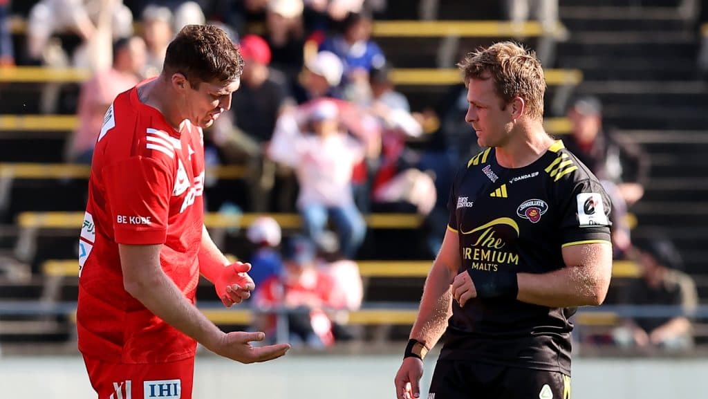 Sam Cane y Brodie Retallick se enfrentan en la semi de Japan Rugby League One