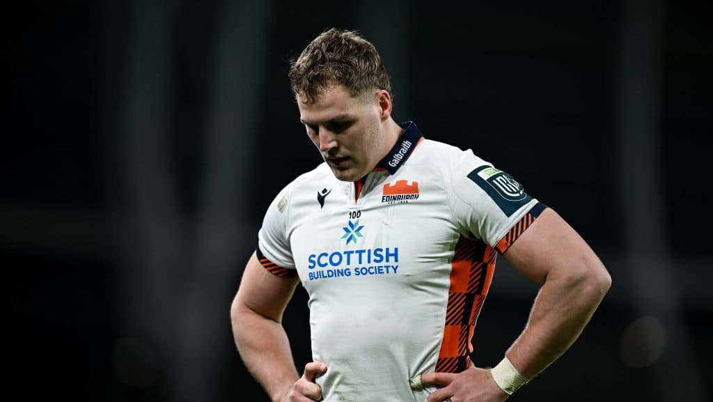 Duhan van der Merwe vuelve a la cancha con Edinburgh tras 18 meses complicados