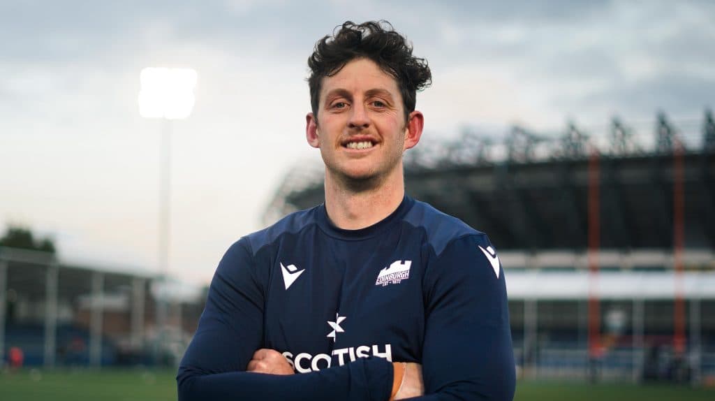 Kienan Higgins vuelve a Edinburgh tras su paso por Estados Unidos