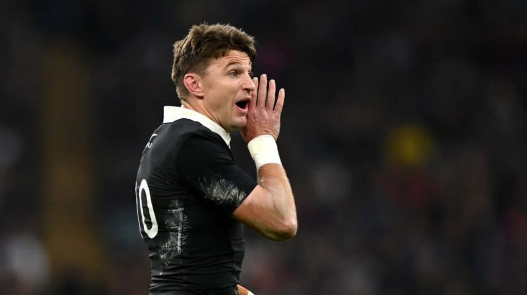 El lugar de Beauden Barrett en los All Blacks, bajo la lupa