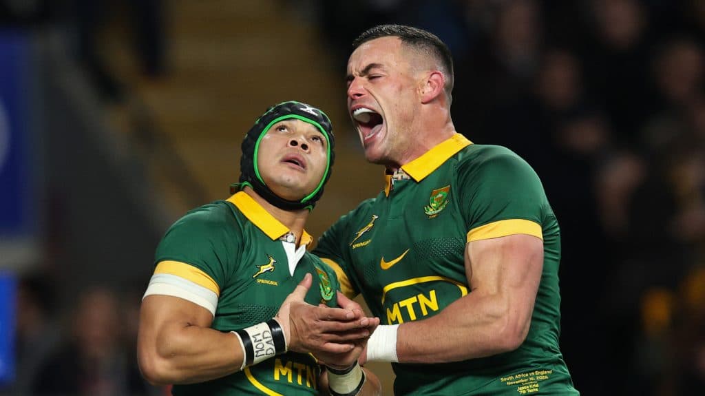 Los Springboks podrían perder el primer puesto del ranking mundial