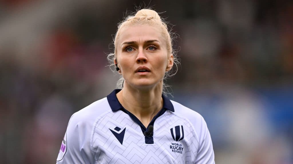 Holly Wood arbitrará la final de la Premiership Women's Rugby a solo 86 días de ser madre