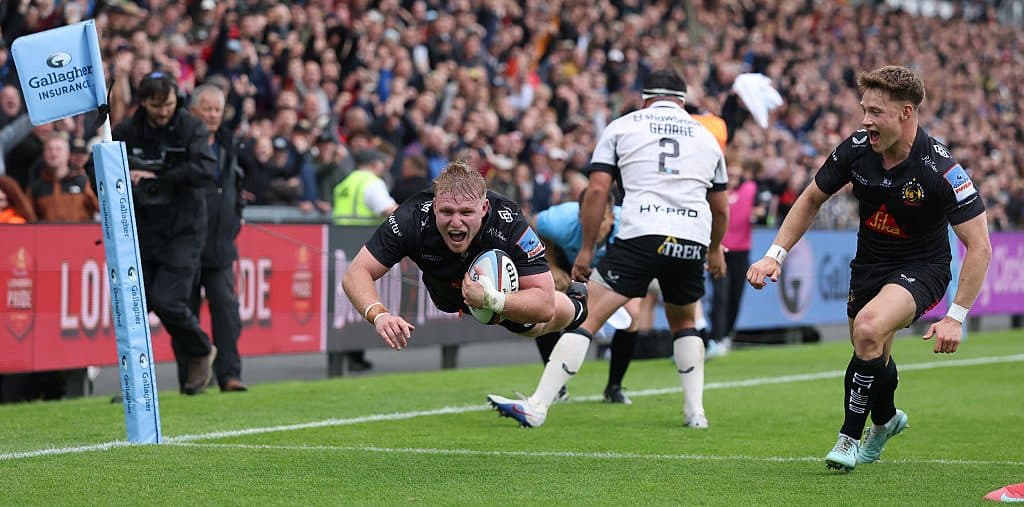 Exeter Chiefs vencen a Saracens y estos son sus puntajes individuales