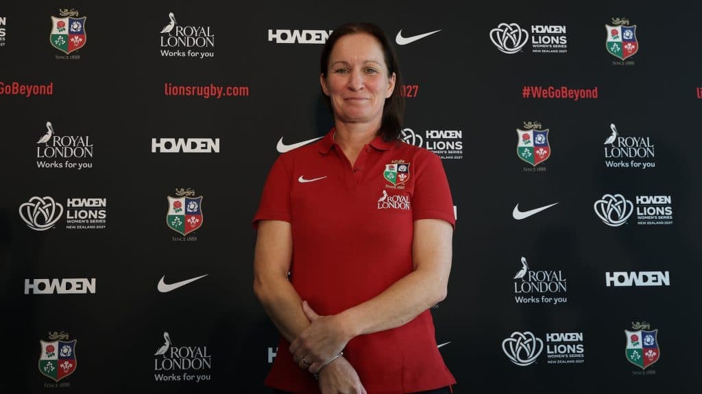 Jo Yapp hará historia como head coach de las Lions rumbo a Nueva Zelanda 2027