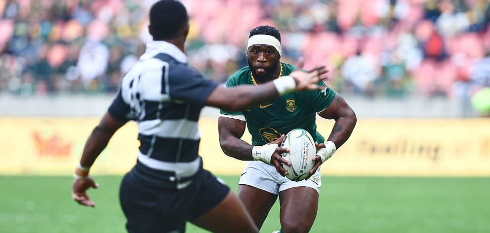 Springboks arrancaron el 2026 con victoria apretada ante los Barbarians