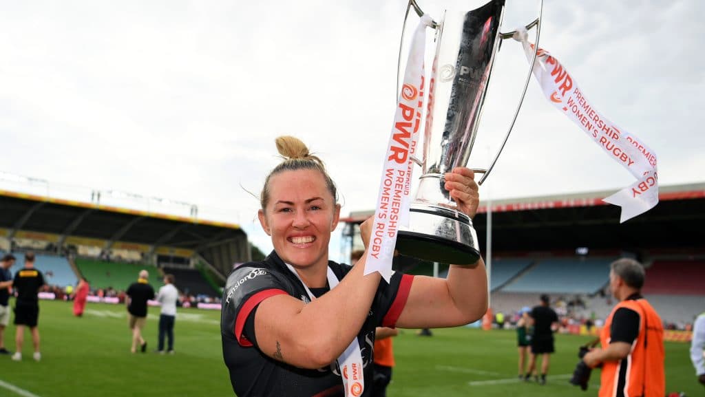 Emotiva despedida de Marlie Packer en su último partido con Saracens
