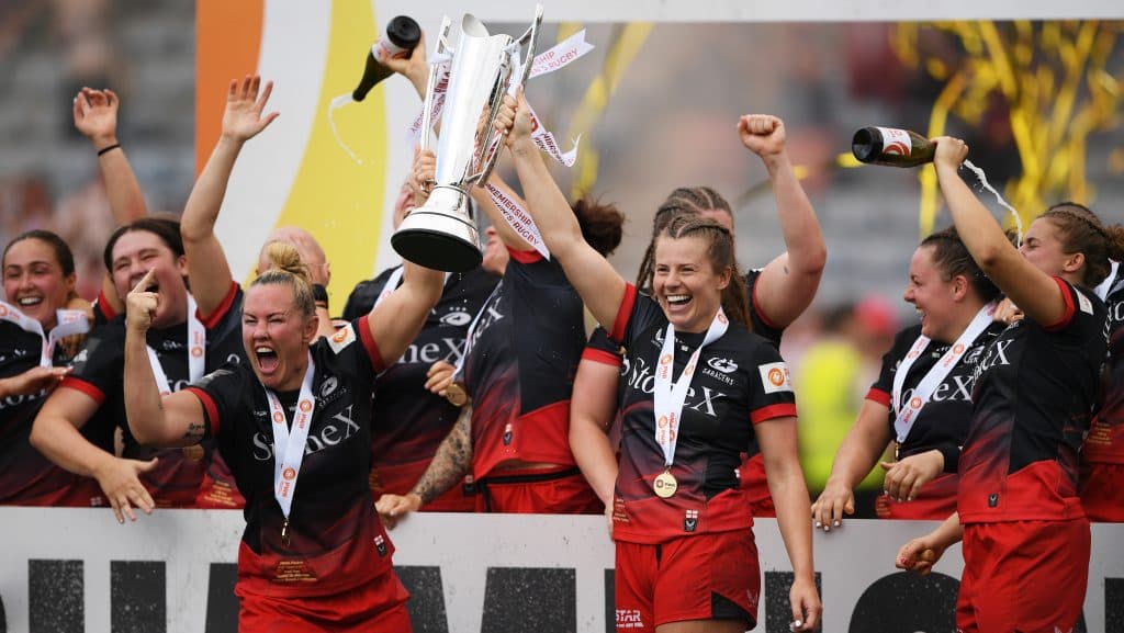Saracens vuelve a gritar campeón en la PWR tras imponerse ante Trailfinders
