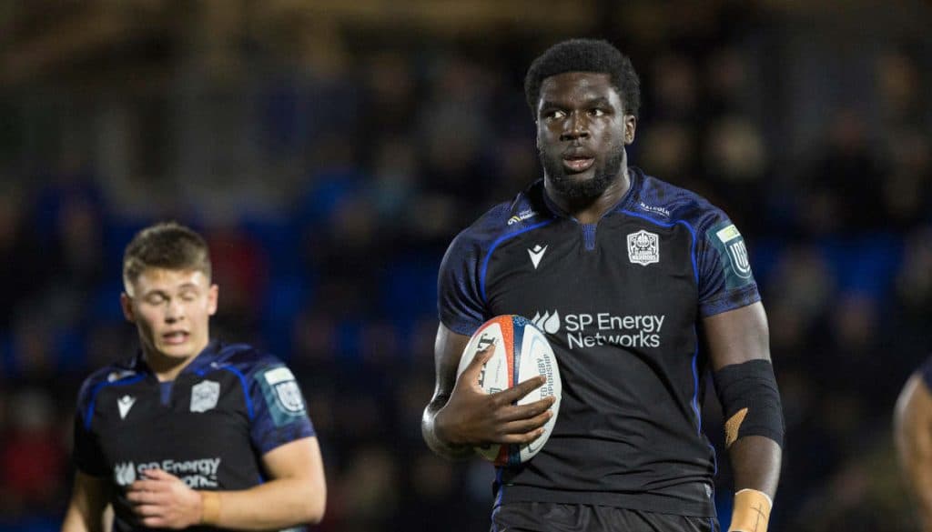 Try agónico de Oguntibeju le da la victoria a Glasgow Warriors en Treviso