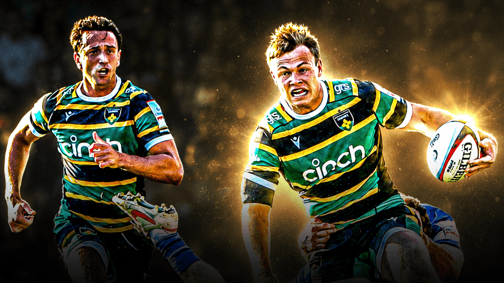 Tom Litchfield busca destacarse en la semifinal entre Northampton y Leicester