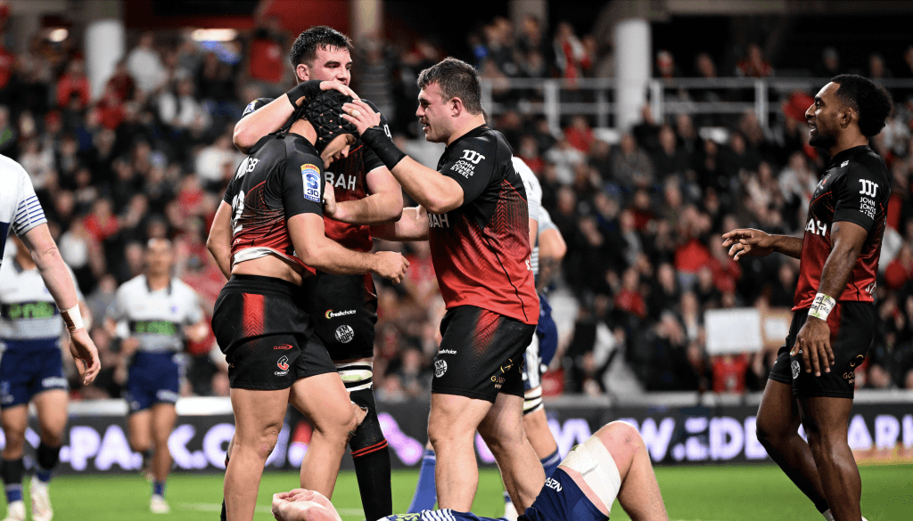 Crusaders: los puntajes individuales tras la derrota ante Blues en el Super Rugby Pacific