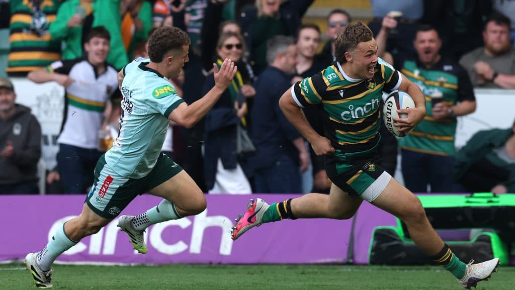 Northampton Saints avanza a la final del Premiership tras hat-trick de Litchfield