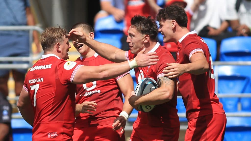 Jac Morgan regresó a Gales con doble try en la victoria sobre Fiji