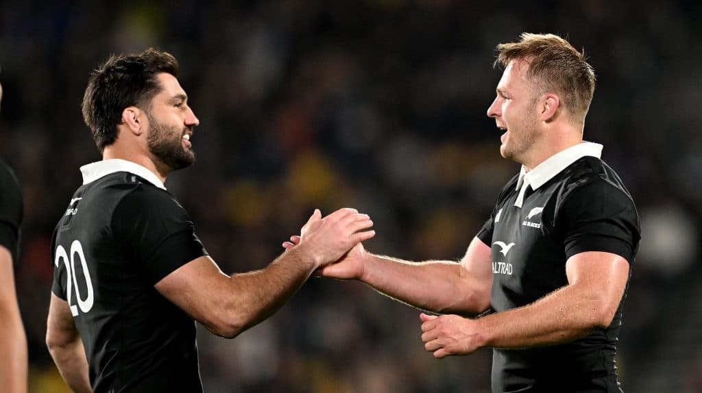 Sam Cane elogia el regreso de Luke Jacobson a los All Blacks
