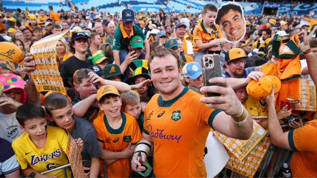 Harry Wilson destaca la importancia de sumar apoyo para los Wallabies antes del Mundial en casa