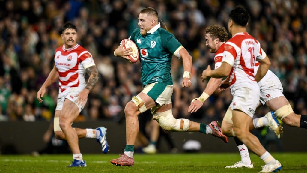 Sean Jansen debuta con try en la victoria de Irlanda sobre Japón