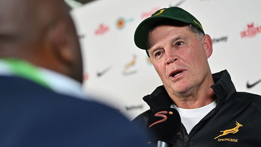 Erasmus y Peyper rechazan acusaciones de juego lento de los Springboks