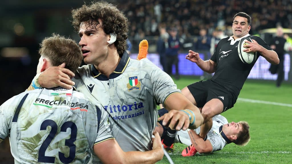 Will Jordan hace historia con 50 tries en el triunfo de All Blacks sobre Italia