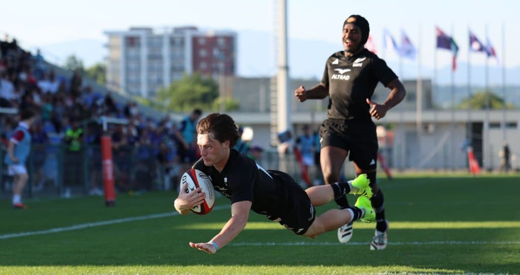 Junior All Blacks vencen a Escocia y se acercan a las semifinales