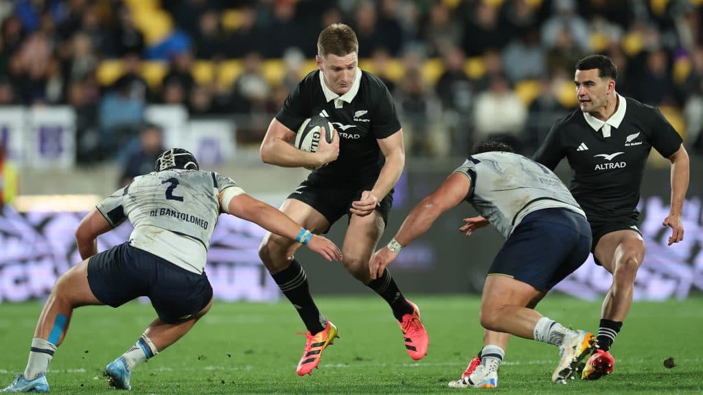 Jordie Barrett, figura clave en el triunfo de los All Blacks