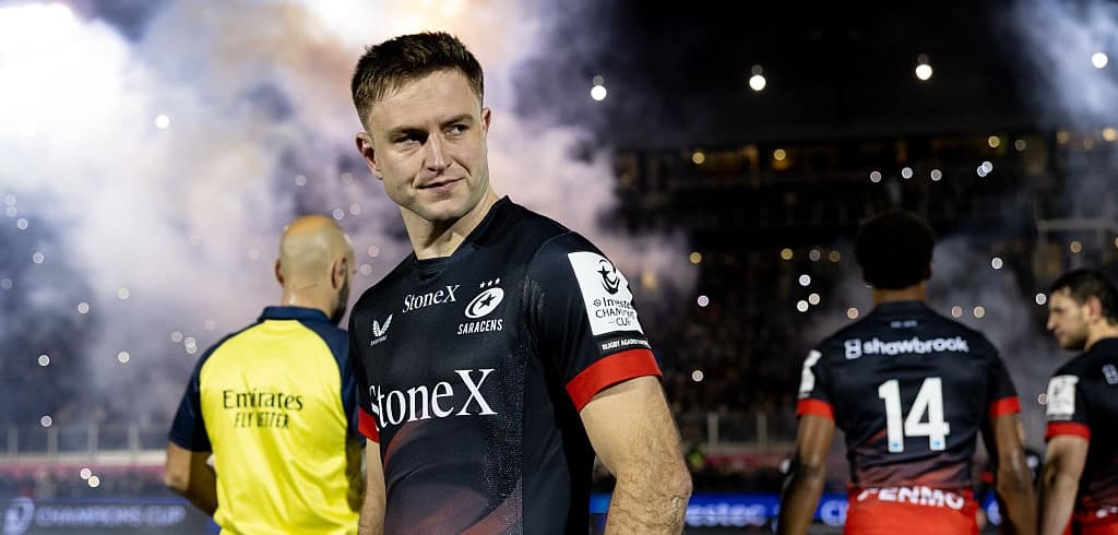 Preocupación en Saracens por la continuidad de Fergus Burke