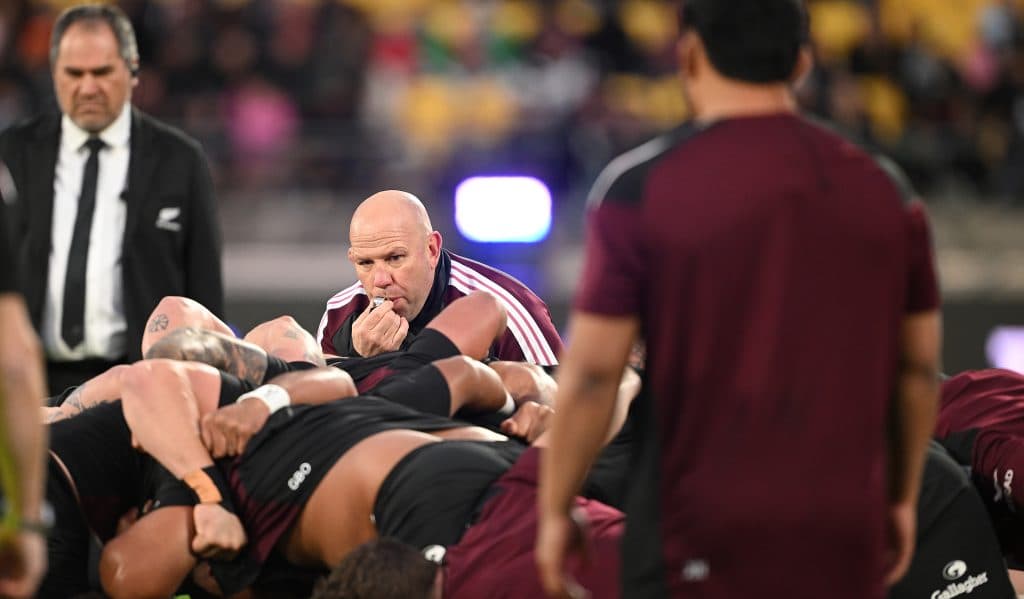 Jason Ryan compara la batalla de scrum de los All Blacks con una pelea de boxeo