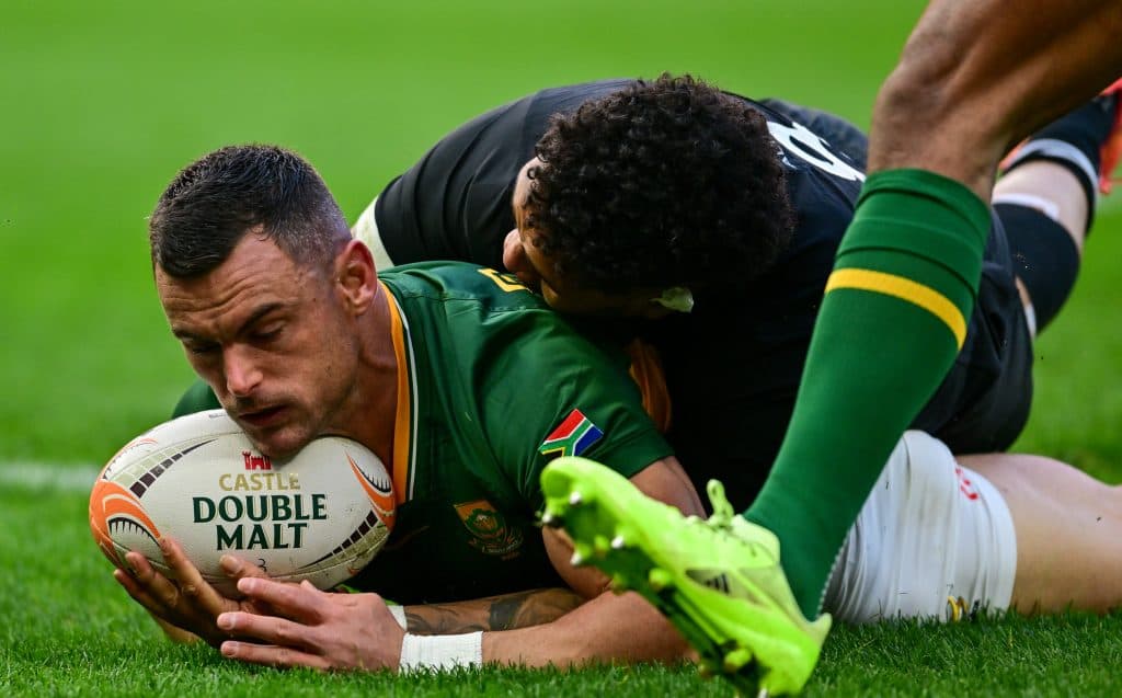 Springboks resisten la embestida de los All Blacks y empatan la serie