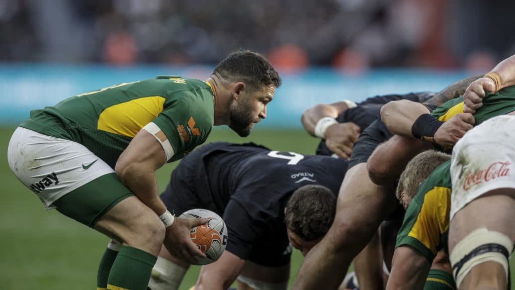 El coach de scrum de los Springboks responde a las críticas por la técnica del equipo