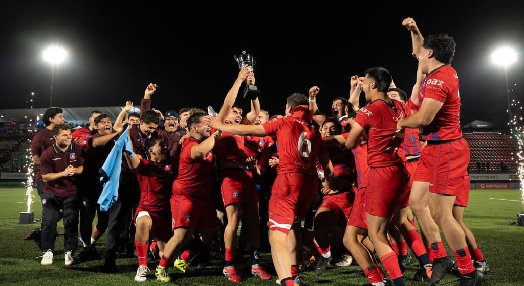 Chile festeja: campeón del primer World Rugby U20 Challenger