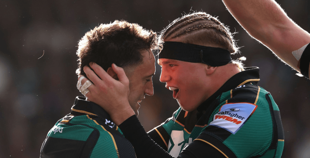 Northampton Saints arrasó a Bath en un festival de tries: 71-48