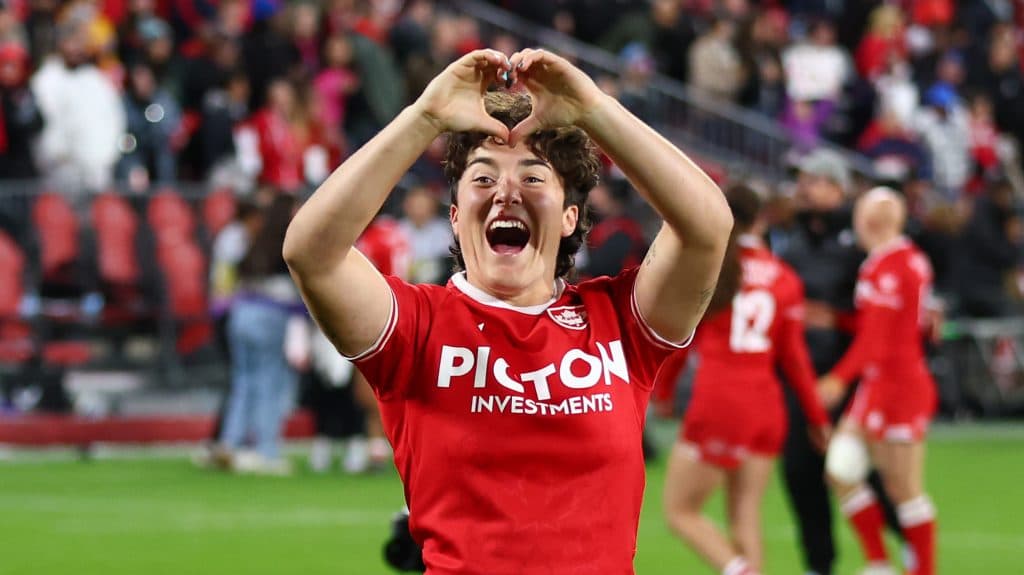 Lizzie Gibson y su vertiginoso ascenso en el rugby femenino de Canadá