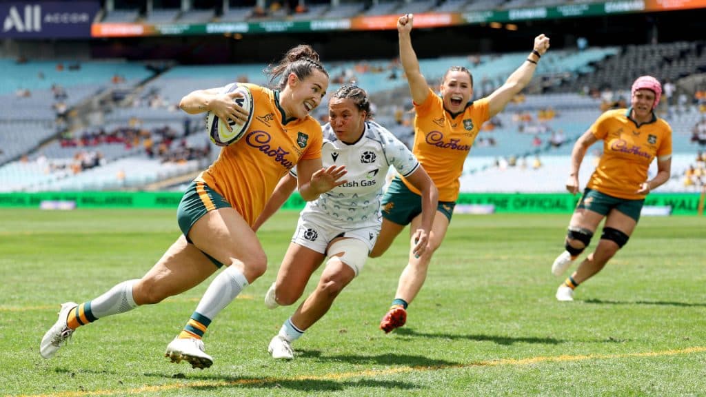 Las Wallaroos brillan con una contundente victoria ante Escocia en Sídney