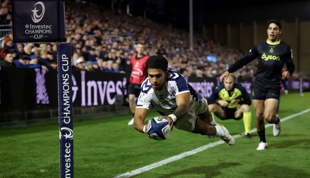 Taofifenua brilla con dos tries en el triunfo de Montpellier sobre Bath