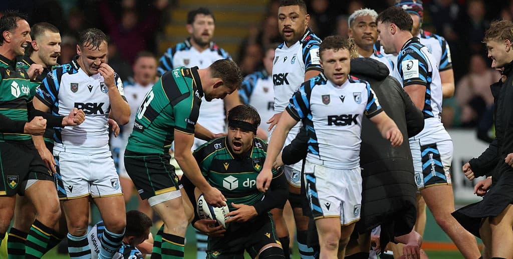 Northampton Saints logra la primera victoria inglesa en la Champions Cup