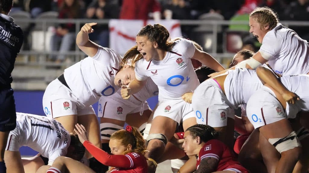 Inglaterra podría perder el liderazgo en el ranking mundial femenino de rugby