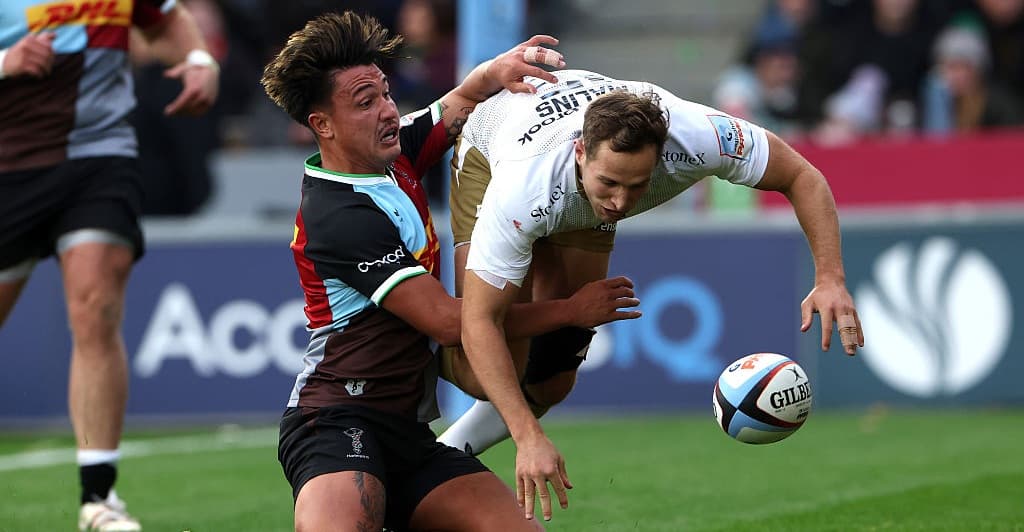 Saracens tuvo una tarde para el olvido ante Harlequins en la Premiership