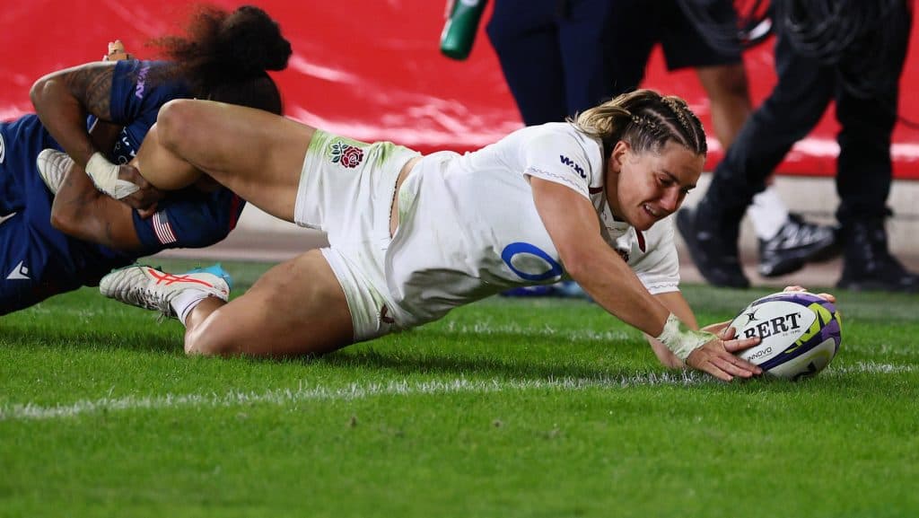 Claudia Moloney-MacDonald brilla con cuatro tries en la victoria de Inglaterra